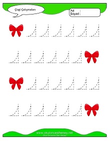 Çizgi Çalışma Sayfaları